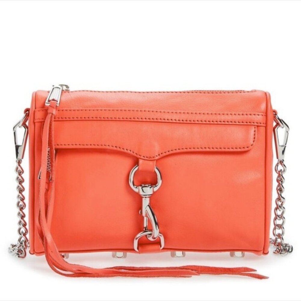Rebecca Minkoff Mini M.A.C. Crossbody Bag Pale Coral